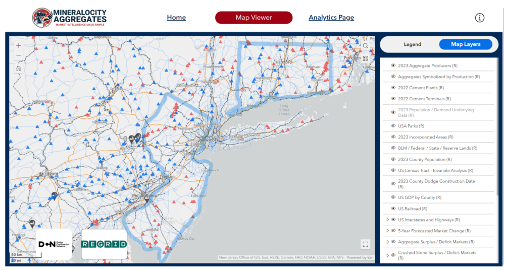 Explore How Connecticut and New Jersey Punch Above Their Weight in Aggregate Production